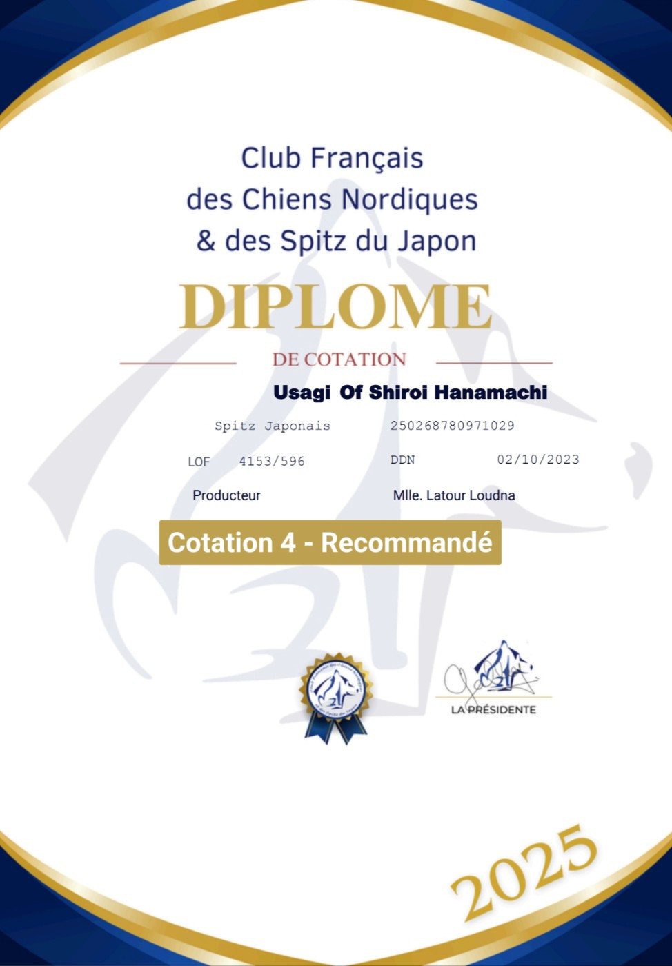 Usagi valide sa cotation 4 !